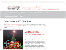 Tablet Screenshot of 100directions.com